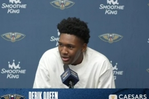 13号秀奎因：小乔丹告诉我防守一定要紧贴对手 要全力抢每个篮板