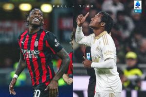 劲敌连连！米兰近3轮1胜2平，马上客战“真假”蓝黑+主战罗马双雄