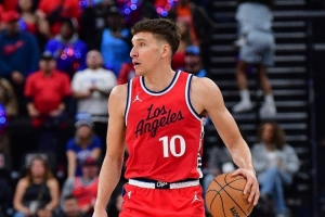 快船对阵开拓者首发：博格丹迎赛季首秀 搭档哈登小卡琼斯祖巴茨